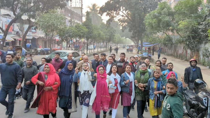 রাজধানীতে রিজভীর নেতৃত্বে ঝটিকা মিছিল