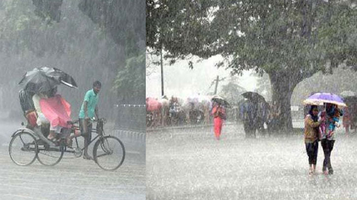 দেশের ৬ বিভাগে বজ্রসহ বৃষ্টিপাতের আভাস