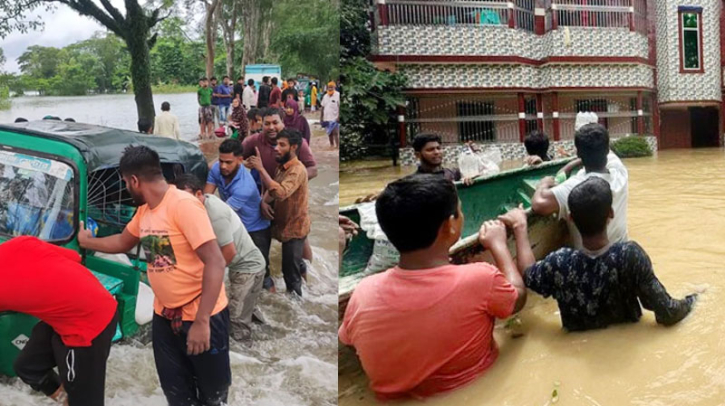 দেশে ভয়াবহ বন্যায় ক্ষতিগ্রস্ত ৪৮ লাখ মানুষ, মৃত্যু ১৫