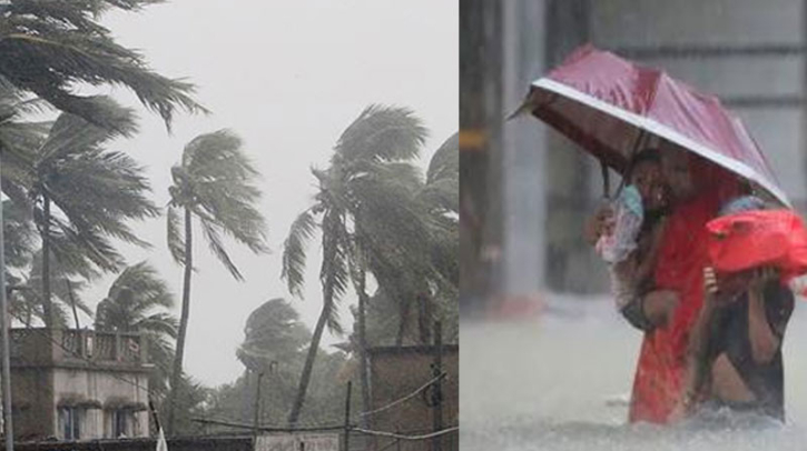 কুমিল্লা-চট্টগ্রামসহ ৭ জেলায় ভারী বৃষ্টি ও ঝড়ের আভাস