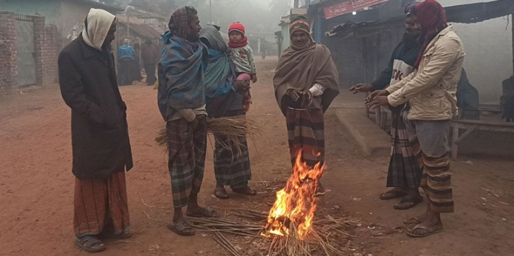 উত্তরে নেমেছে শীতের পারদ