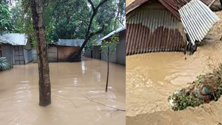 শেরপুরে বন্যার নতুন নতুন এলাকা প্লাবিত, মৃত্যু বেড়ে ৭