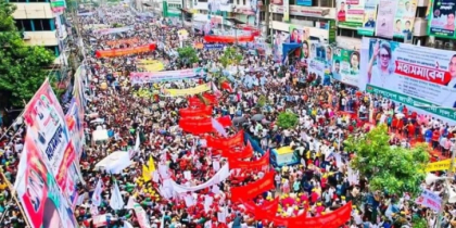 আজ স্মরণকালের ঐতিহাসিক র‍্যালির প্রস্তুতি বিএনপির